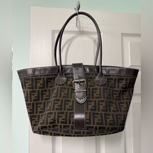 Fendi Dark Brown Interior Bag